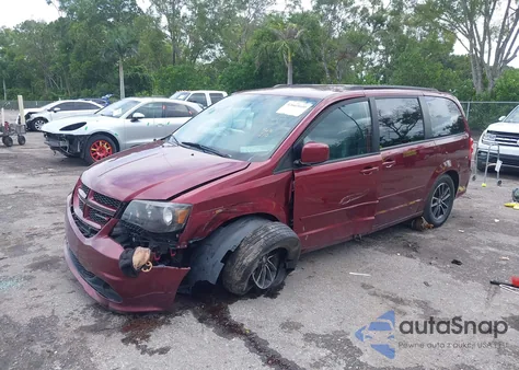 2017 Dodge Grand Caravan Gt из США, поврежденный, VIN 2C4RDGEG6HR842417